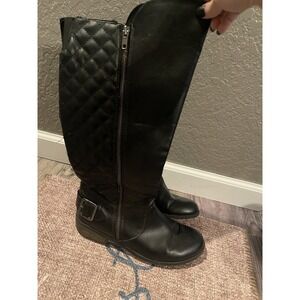 Arizona jean Co Cody Riding Boots tall black size 10